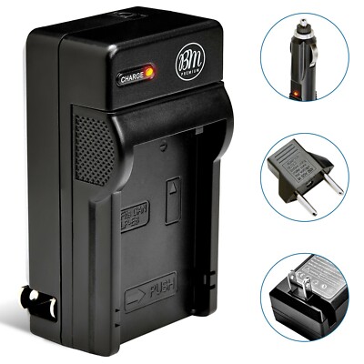 BM Premium LP-E8 Battery Charger for Canon Rebel T2i, T3i, T4i, T5i DSLR Cameras