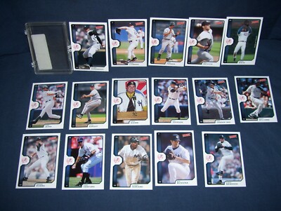 New York Yankees 2002 Victory Team Set 16 Cards Jeter Rivera 