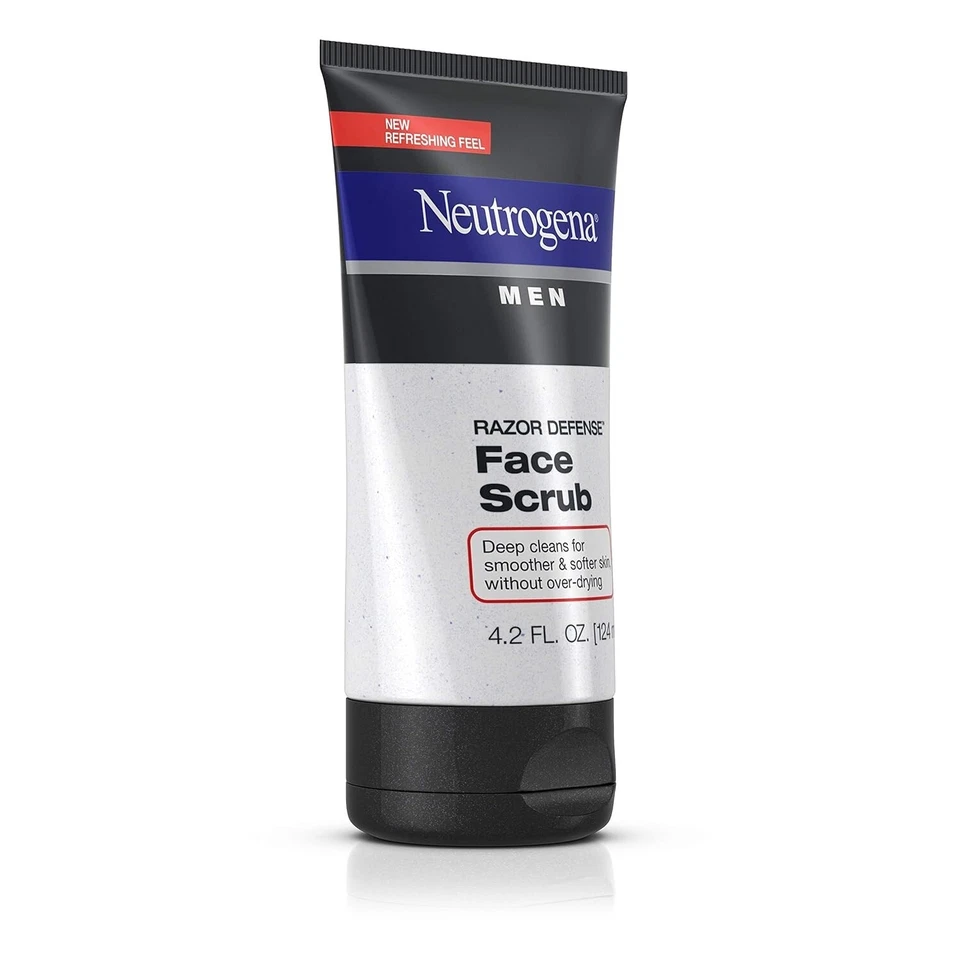 Neutrogena Men Razor Defense Face Scrub 124 ml, EU SELLER - Image 3 of 4