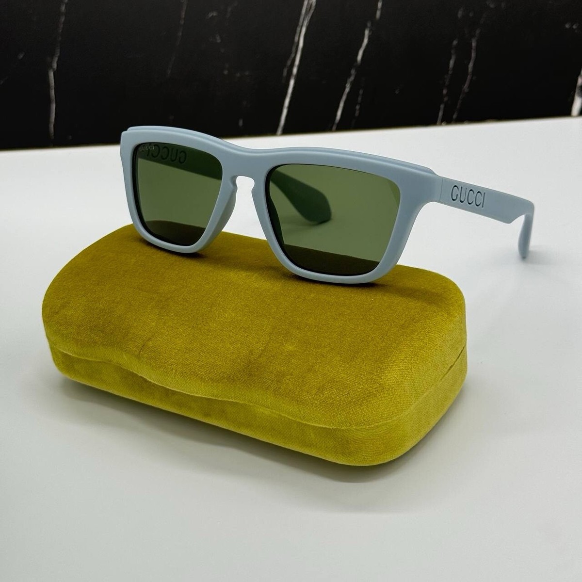 NEW GG1571S 003 GUCCI LIGHT BLUE GREEN UNISEX GUCCI  display picture 3