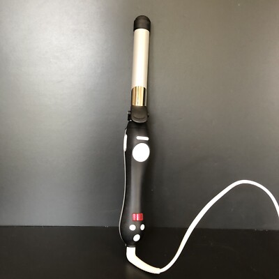 Beachwaver S1 Ceramic Dual Rotating Curling Iron Black & Silver Model BW1136S1