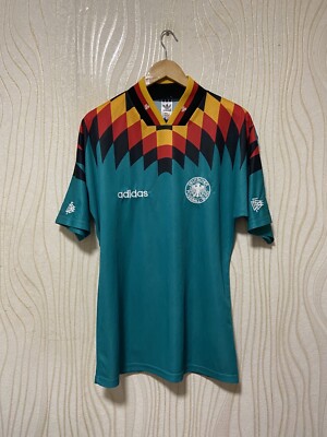 GERMANY 1994 1996 AWAY FOOTBALL SHIRT SOCCER JERSEY ADIDAS sz M