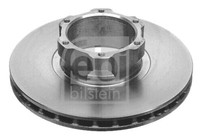 Febi 09678 Bremsscheibe Scheibenbremse