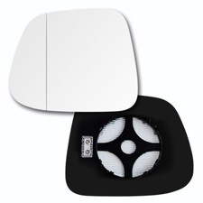Spiegelglas mit Platte f&uuml;r CHEVROLET ORLANDO 2011-2020 Beheizbar Links Asph&auml;rish