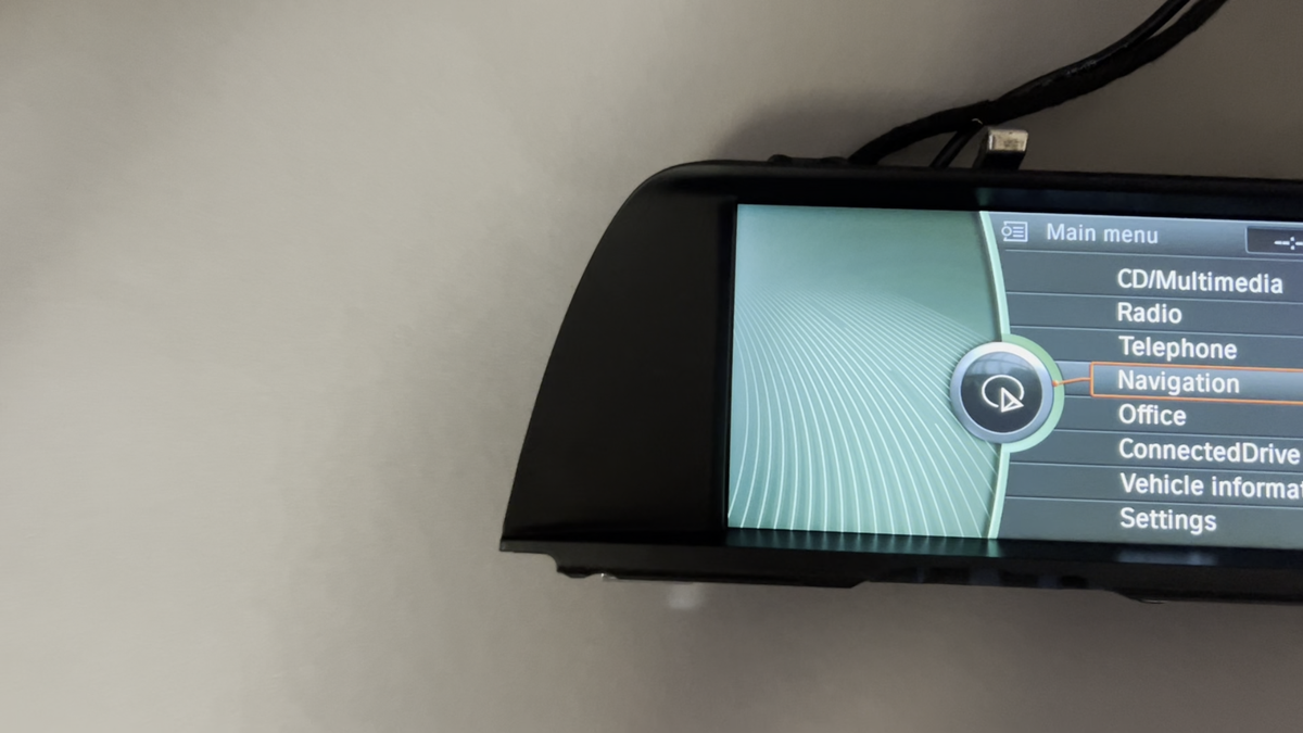 BMW OEM F10 F11 F18 M5 5 Ser CIC Central Information Display
