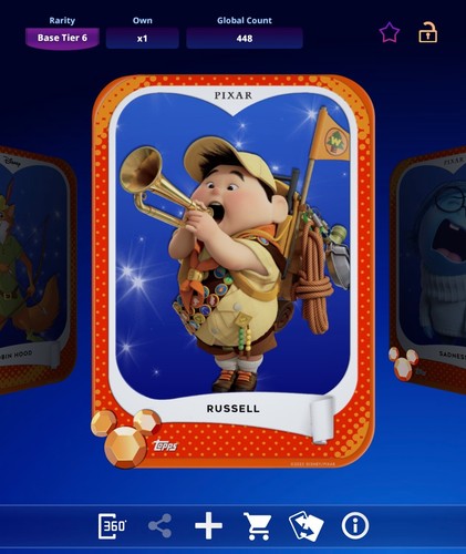 DIGITAL Topps Disney Collect 2025 BASE SERIES 1 Tier 6 Orange - You Pick/Choose - Picture 81 of 101