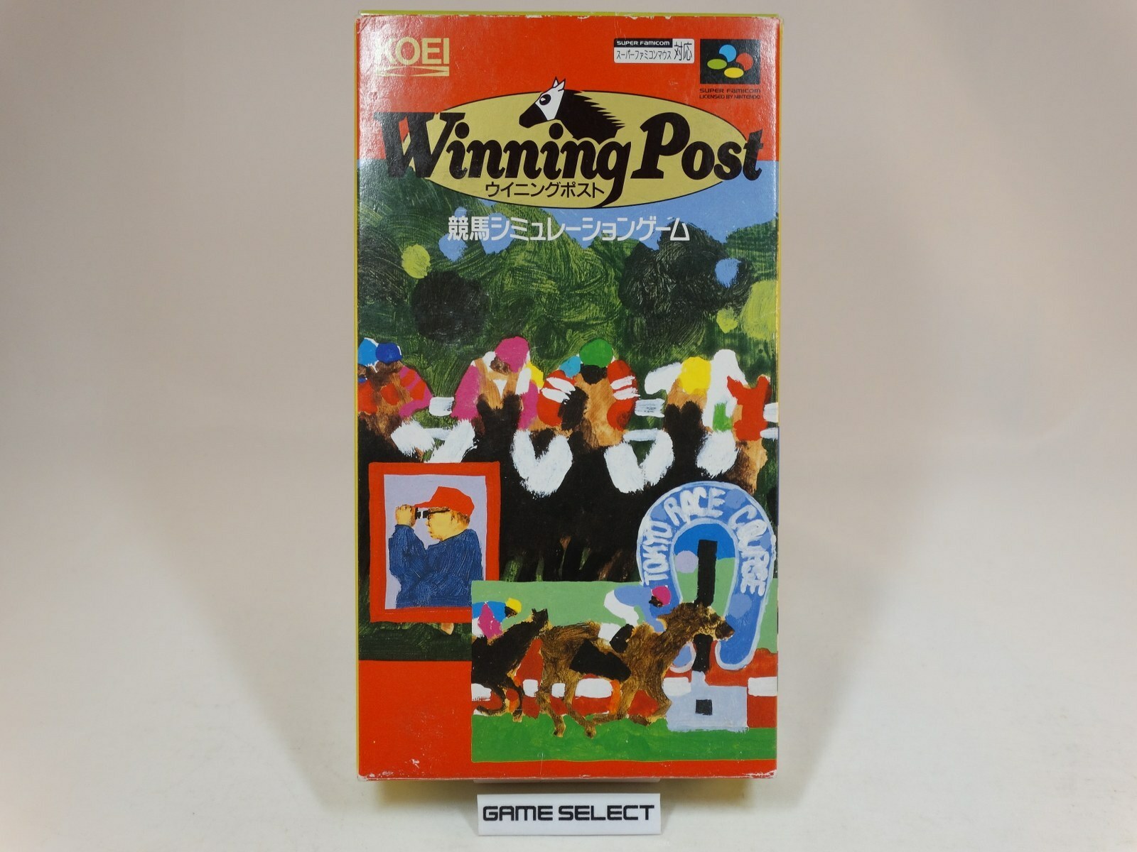 WINNING POST 1 Nintendo Super Famicom SNES Import NTSC JP Japon Manuel