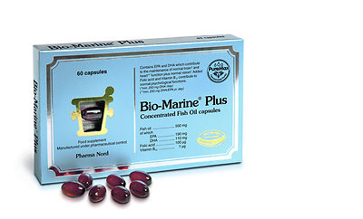 Bio Marine Plus Konzentriertes Fischöl von Pharma Nord 60 oder 150 Kapseln
