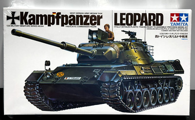 TAMIYA KAMPFPANZER LEOPARD TANK 1:35 Item No. 35064 Building Model Kit - New