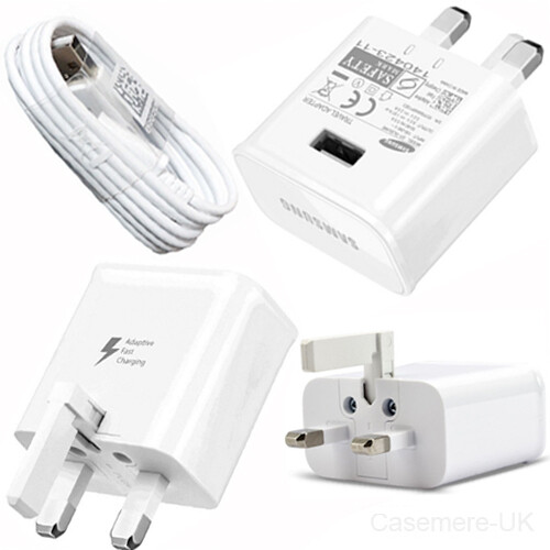 Samsung Fast Charger with Cable for Galaxy Tablets Tab A 10.1 Tab E 9.6 Tab S2 - Picture 6 of 17