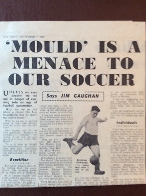 J1c Ephemera 1957 Artikelform Duncan Edwards
