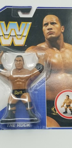 WWE The Rock figurine Mattel new in package I smell what The Rock is cooking