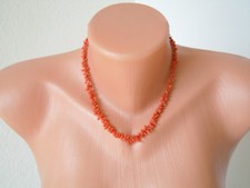 Necklace Coral Branch Coral Necklace 17.3 g/42 cm Longest Branch 1.0 cm