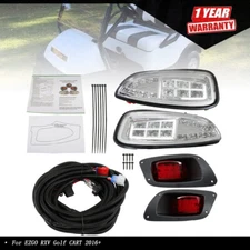 Fit For EZGO RXV Golf CART 2016+ Deluxe Street Legal All LED Light KIT