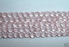 AL409 CZECH 4mm Fire Polished Glass Beads-ROSALINE 50