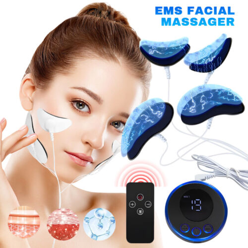 Dispositivo viso Electirc V EMS viso sottile a forma di V lifting viso antirughe - Foto 2 di 31