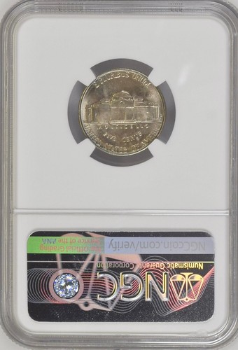 1946-S 5C Jefferson Nickel NGC MS67 4502097-001 - Picture 2 of 2
