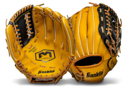 Gant De Baseball Junior Droitier - 11.5" - Cuir - Pour Enfants 7-9 Ans