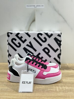Ice Play Sportschuhe Weiße Frauen Extralight Casual Mesh Eco Leather 36