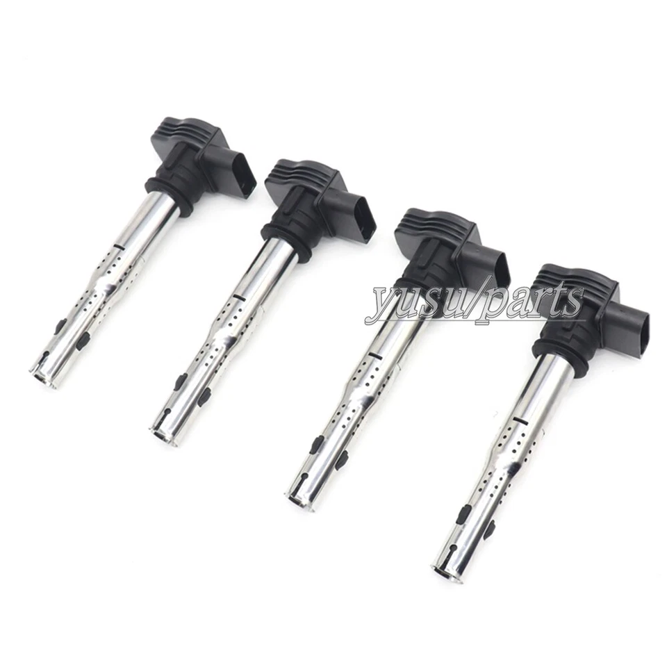 4x tapones bobinas de encendido DELPHI para VW Beetle Tiguan AUDI A4 A5 Q5 1.8 2.0 TFSI Foto 3 de 4