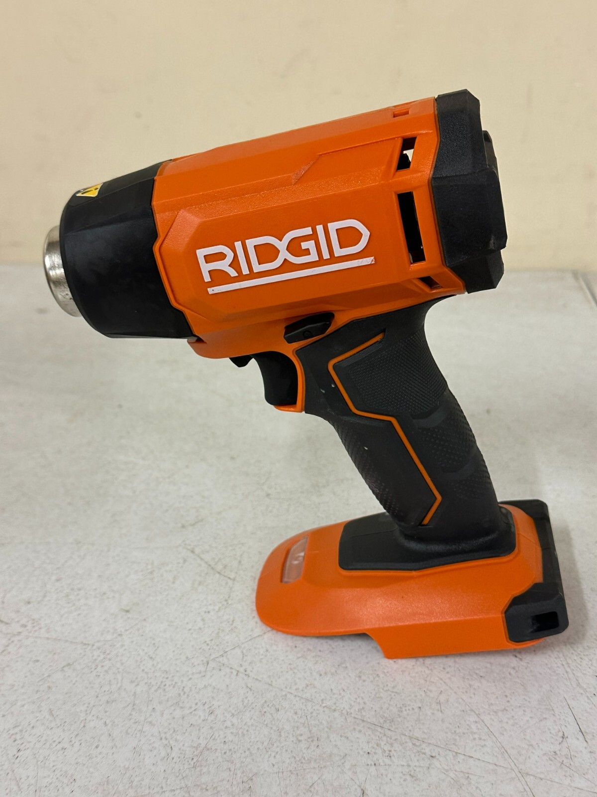 RIDGID 18V Cordless Compact Heat Gun LockOn Switch Tool Only No