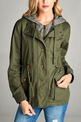 ジャケット・アウター SISTERE Military Hybrid Hooded Coat SISTERE Military Hybrid Hooded Coat