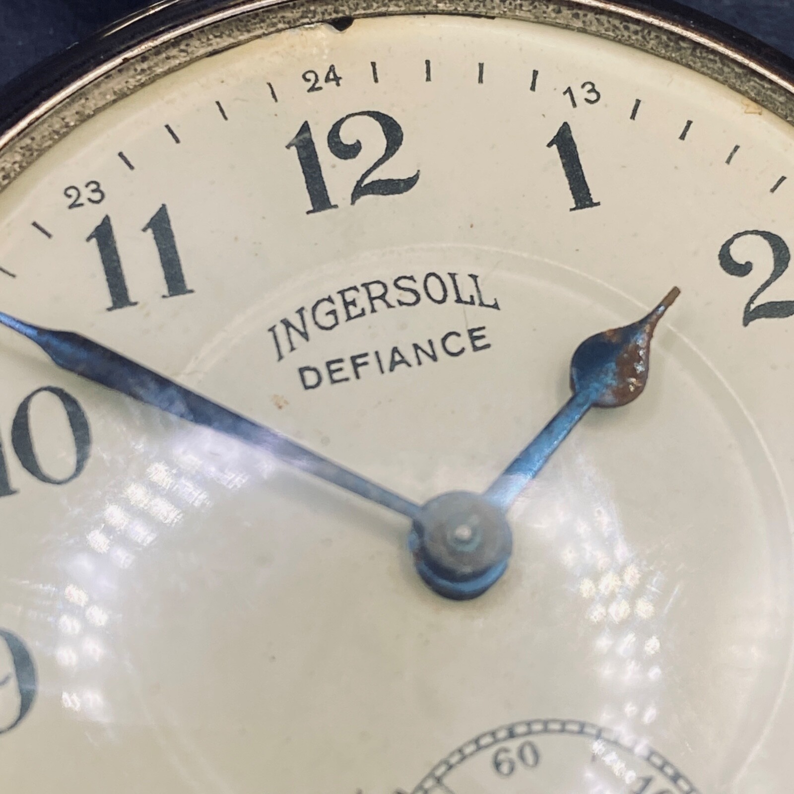 INGERSOLL DEFIANCE POCKET WATCH Working Practical Everyday Top Winder
