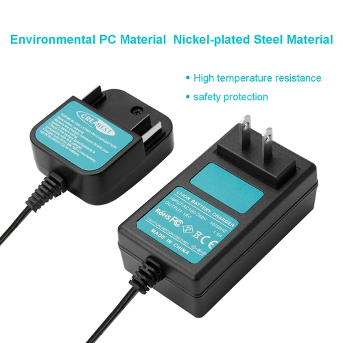 18V Li-ion Battery Charger For Makita BL1860 BL1830 BL1850 BL1840 194205-3