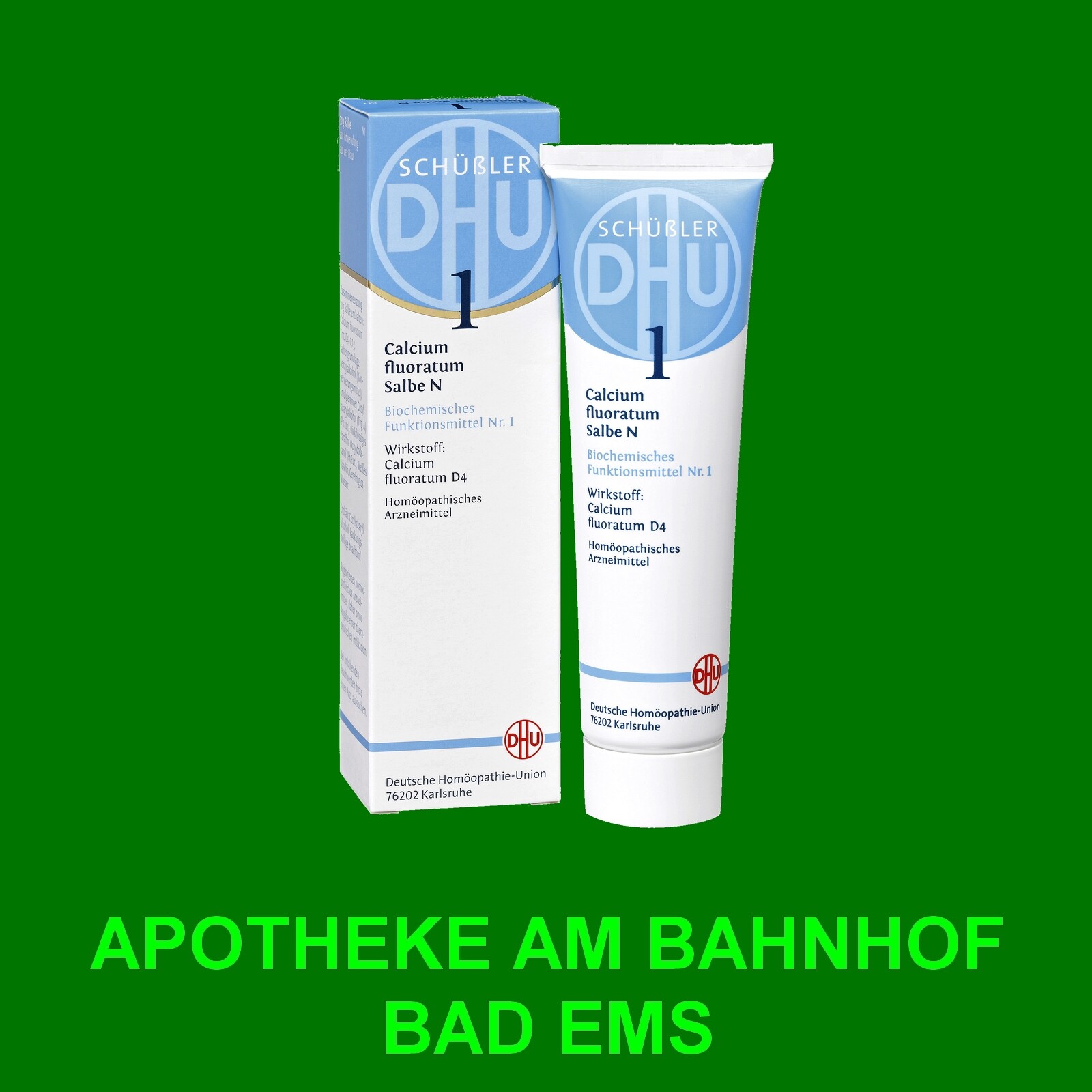 Calcium fluoratum Salbe N DHU PZN 03285747