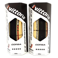 Vittoria Corsa G2.0 Competition 700 x 28 Skin Black Tan Road Bike Clincher Tire