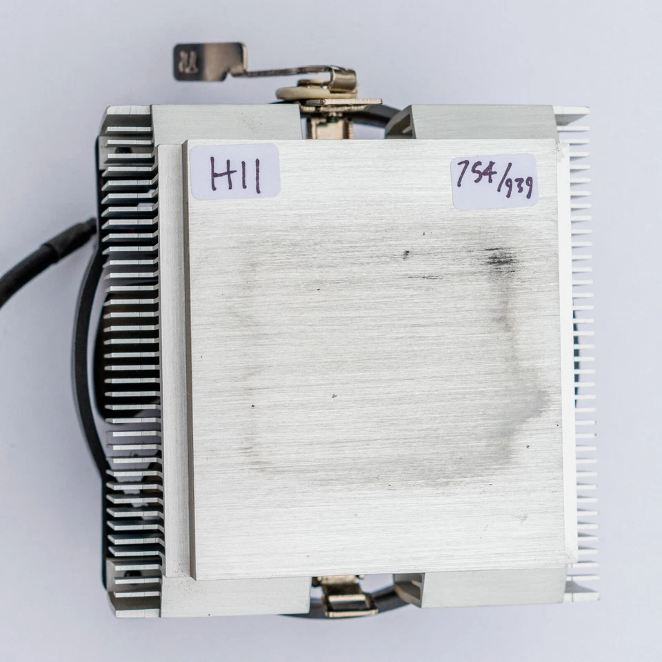 Thermaltake AMD Athlon 64 Socket 754 939 Heatsink Fan Cooler Retro Aluminum - Image 4 of 4