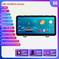 For Honda CRV 07-11 Android 10.33" Carplay Car Stereo Head Unit Radio GPS 64GB