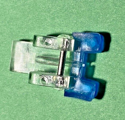 Button Sew On Attaching Foot for Necchi Sewing Machines Most Models Brand New - Picture 4 of 6