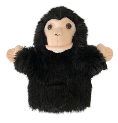 AFFENPUPPE The Puppet Company Affe/Schimpanse realistische Handpuppe 26 cm L sehr guter Zustand