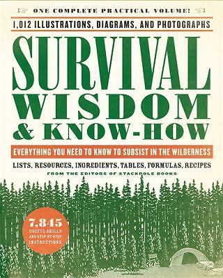 Survival Wisdom & Know-How: Everything You Need to Know to Subsist in the Wilder