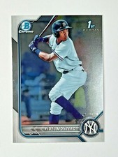 2022 Bowman Chrome Fidel Montero BCP-74 1st Base Chrome Card New York Yankees