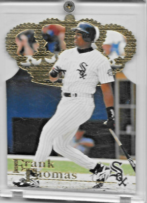 FRANK THOMAS 1996 PACIFIC TRADING GOLD DIE-CUT DC-18 CHICAGO WHITE SOX HOF MT+