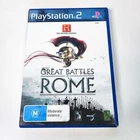 THE HISTORY CHANNEL: GREAT BATTLES OF ROME - PLAYSTATION 2 | REAL-TIME STRATEGY