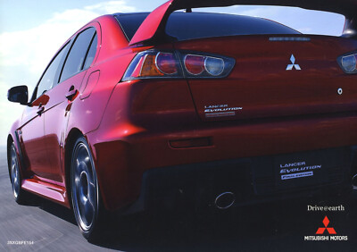 Catalog] 2015 Mitsubishi Lancer Evolution X Final edition brochure
