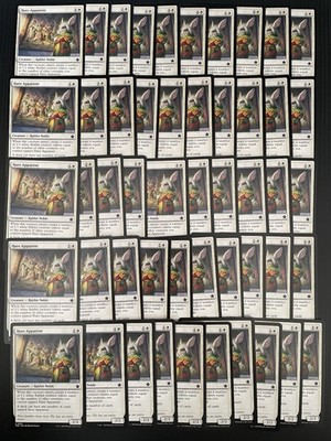 50× Hare Apparent Excellent Magic The Gathering ALL ENGLISH Regular MTG