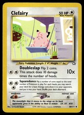 Clefairy 30/111 WOTC Neo Genesis Uncommon Pokemon Card - MP