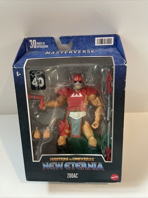 Masters of the Universe Masterverse New Eternia Zodac Zodak Figure Damaged Box