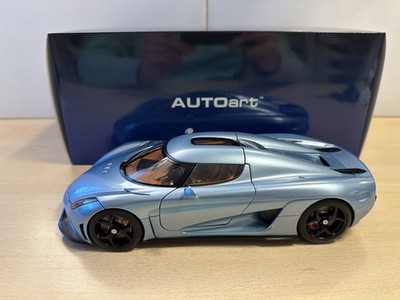 Autoart 1:18 Koenigsegg Regera (Horizon Blue) / Silver (blau/ silber) 79028