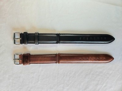 2 x UNWORN Daniel Wellington 20mm Genuine Leather Bands