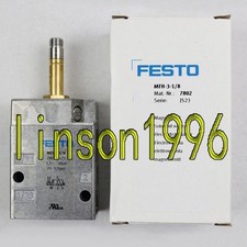 one New FESTO Solenoid Valve MFH-3-1/8 7802 Quality assurance