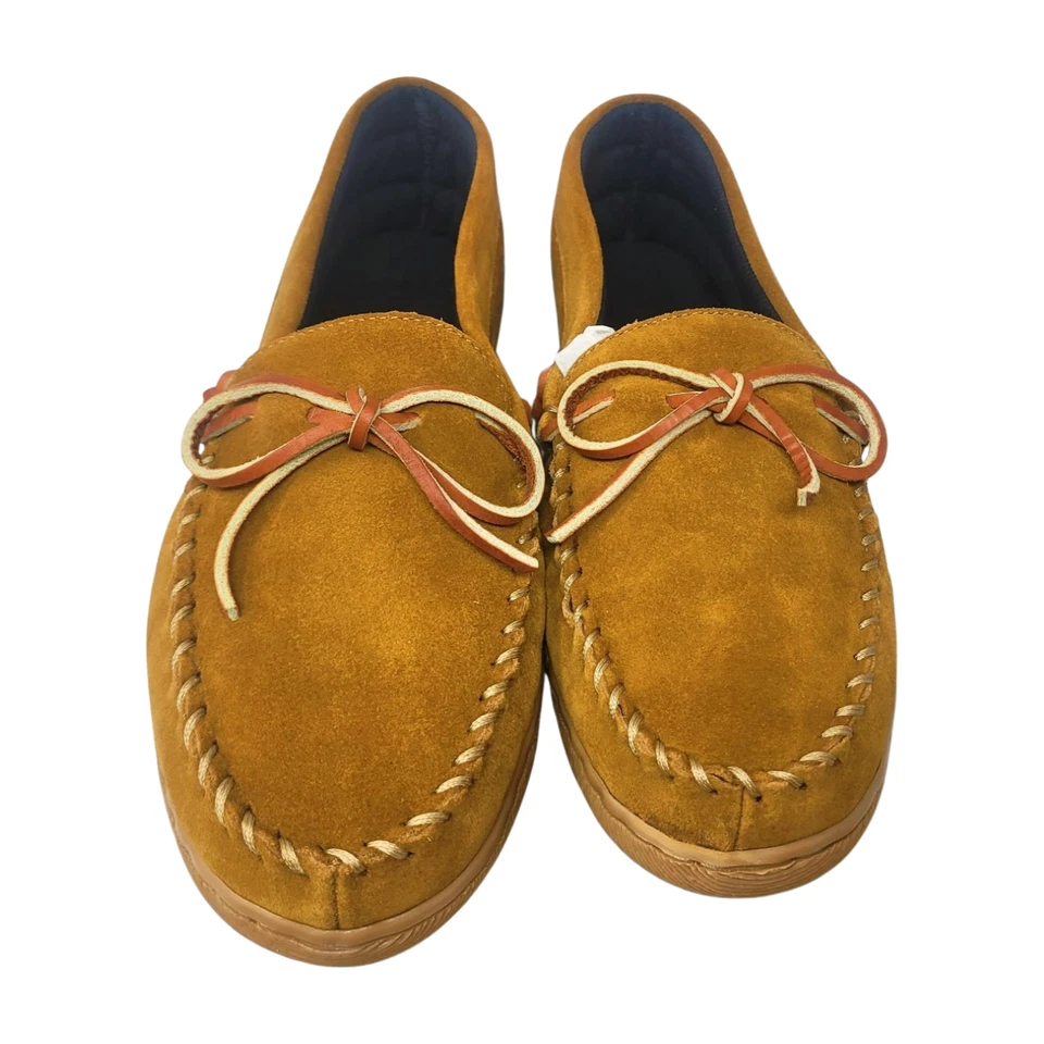 Hush Puppies Men's Moccasin Slippers Sz. 10 Leather - Image 4 of 4