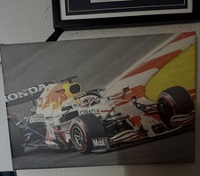 Oracle Red Bull Racing Honda Formula 1 Car Print - 2000s Motor Sport