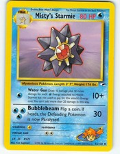 Misty's Starmie - 56/132 Gym Heroes - Pokémon TCG - 2000 on eBay