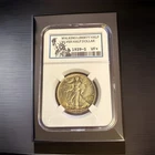 1939-S / WALKING LIBERTY SILVER HALF DOLLAR [DB-6608-004] KEEPSAKE SLAB / VF+