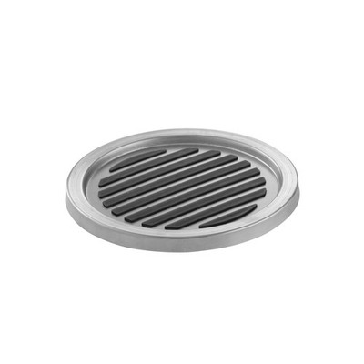 iDesign 20550EU Linea Untersetzer, 4-er Set, edelstahl gebürstet